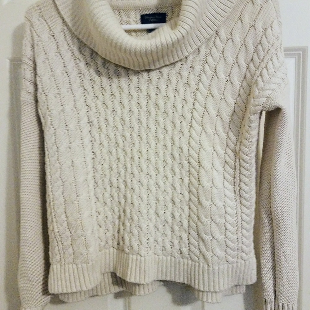Cream sweater